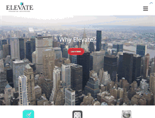 Tablet Screenshot of elevatefs.com
